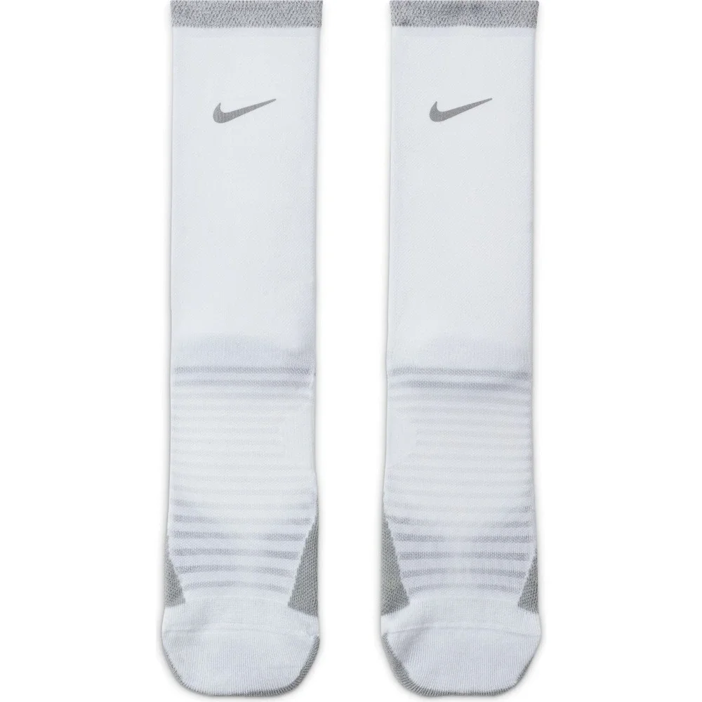Lot Of 3 Mens Sz 8-9.5/Wmns 9.5-11 Nike Spark White Crew Running Socks CU7200